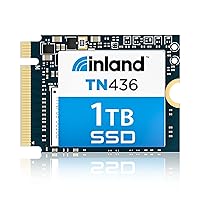 INLAND TN436 1TB M.2 2230 SSD PCIe Gen 4.0x4 NVMe Internal Solid State Drive, 3D TLC NAND Gaming Internal SSD, Compatible with Steam Deck ROG Ally Mini PCs