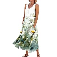 Maxi Dresses for Women 2024 with Sleeves Maxi Dress Plus Size Plus Size Athletic Dress Womens Boho Clothing Summer Dress Maxi Plus Size Dresses for Curvy Women Cotton Boho Dress