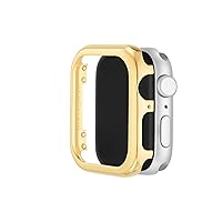 Anne Klein Premium Crystal Bumper, Compatible with Apple Watch, Seamless Fit, Easy Installation, Bumper for Apple Watch