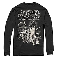 STAR WARS Men's Official 'Poster' Graphic Tee