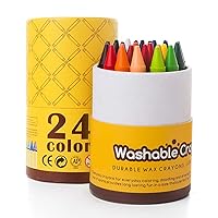 Jar Melo JA90411 Crayons-24 Colours Washable, Crayons