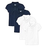 The Children's Place Ruffle Pique Polo