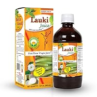 Basic Ayurveda Bottle Gourd Juice, Lauki Juice, 32.46 Fl Oz (960ml), Natural Ayurvedic Herbal Juice
