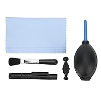 Camera Cleaning Kit,5 in 1 Camera Cleaning Suit,Include Camera Cleaning Pen Brush,Air Blower,Lens Tissue,Dust Cloth,etc,Fits Cleaning Lens,SLR,Telescope,Phone,etc, Camera Cleaning kit Camera clea