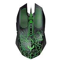 Blade Hawks Gaming Mouse Wired, [Chroma RGB Backlit] [7 Programmable Buttons] [6 DPI Adjustable], Ergonomic Optical Gaming Mice for PC, Computer, Laptop, Desktop, Windows- GM-X6