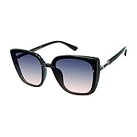 Th769 Modern 100% Uv Protective Women's Cat Eye Sunglasses. Elegant Gifts for Her, 62 Mm