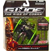 G.I. Joe: The Rise of Cobra Exclusive M.A.R.S. Troopers Action Figure Air-Viper Commando with Cobra C.L.A.W.
