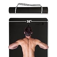 Extra Wide Yoga Mat for Men Women (72