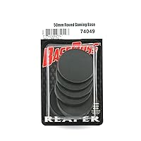 REAPER 50mm Round Gaming Bases
