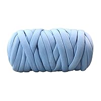 Chunky Yarn,Arm Knitting Yarn 1000 Grams of Super Chunky Knitted Blanket Yarn Woven Soft Blanket Yarn Arm Woven Carpet Carpet Blanket (Color : Blue)