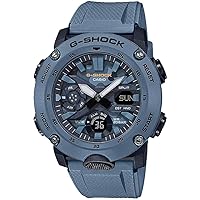 Casio Men's G-Shock Analog-Digital Carbon-Resin Blue Camoflauge Dial Watch GA2000SU-2A