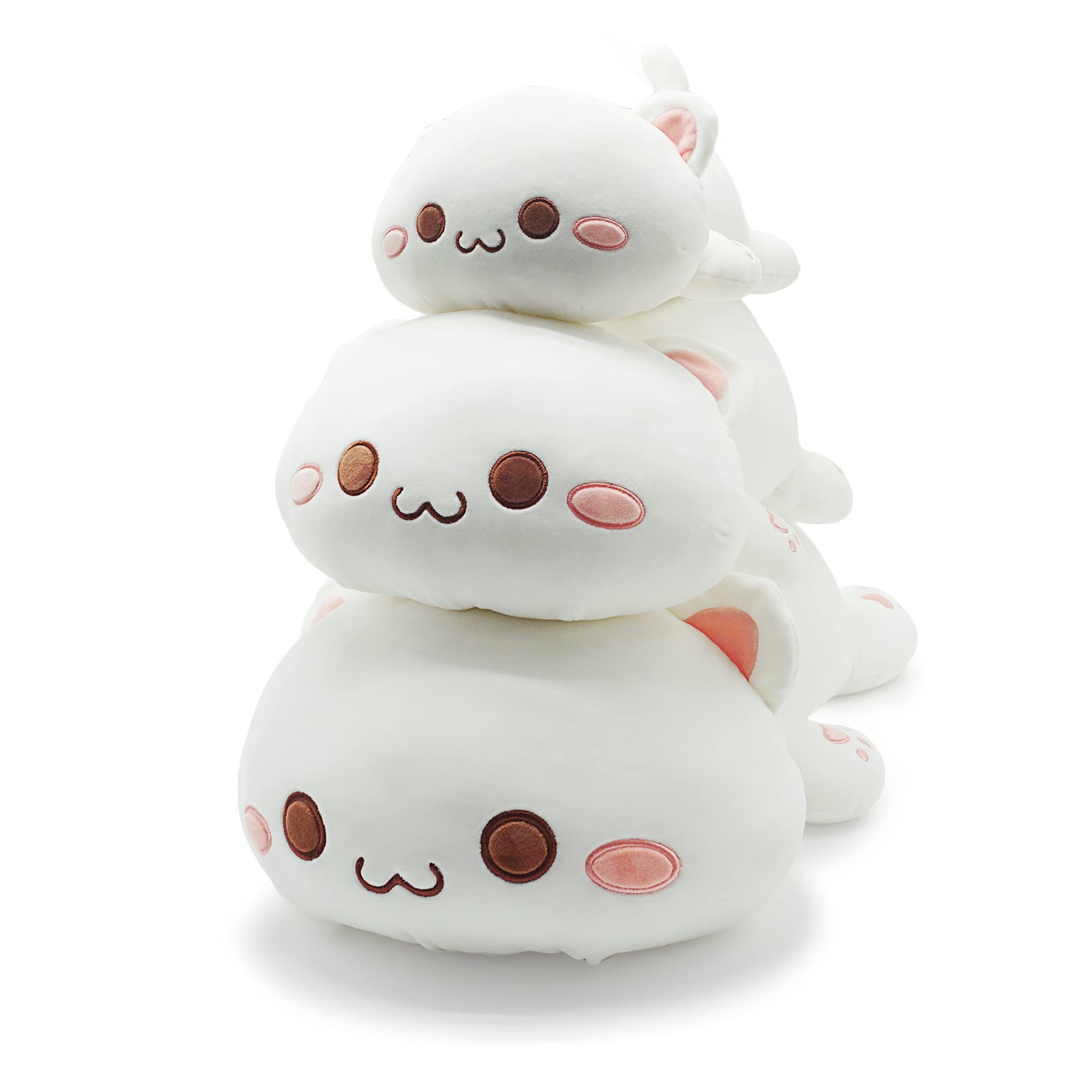 Mua Onsoyours Cute Kitten Plush Toy Stuffed Animal Pet Kitty Soft Anime Cat  Plush Pillow for Kids (White A, 12