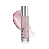Plumping Collagen Lip Oil 0.13fl.oz, Vegan Collagen-Infused Lip Oil with Macadamia and Jojoba Oil, Deep Hydration for Fuller-Looking Pout, Ultra-Nourishing Formula for Supple and Silky Lips