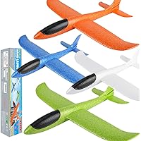 BooTaa 4 Pack Airplane/Flying Toys, 17.5