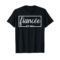Fiancée Est. 2023, Engaged Future Wife Engagement Fiancée T-Shirt
