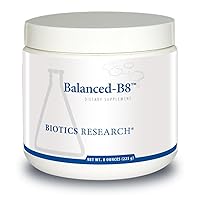 Biotics Research Balanced B8 Powder, Myo inositol and D Chiro inositol, 40:1ratio, Women’s Health, Neural Communication, Fat Metabolism,Vascular Health,Hair Growth 8ounces