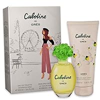 CABOTINE by Parfums Gres, EDT SPRAY 3.4 OZ & BODY LOTION 6.7 OZ