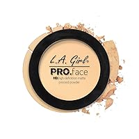 L.A. Girl Pro Face Powder Nude Beige, LAX-GPP605, 0.25 Ounce
