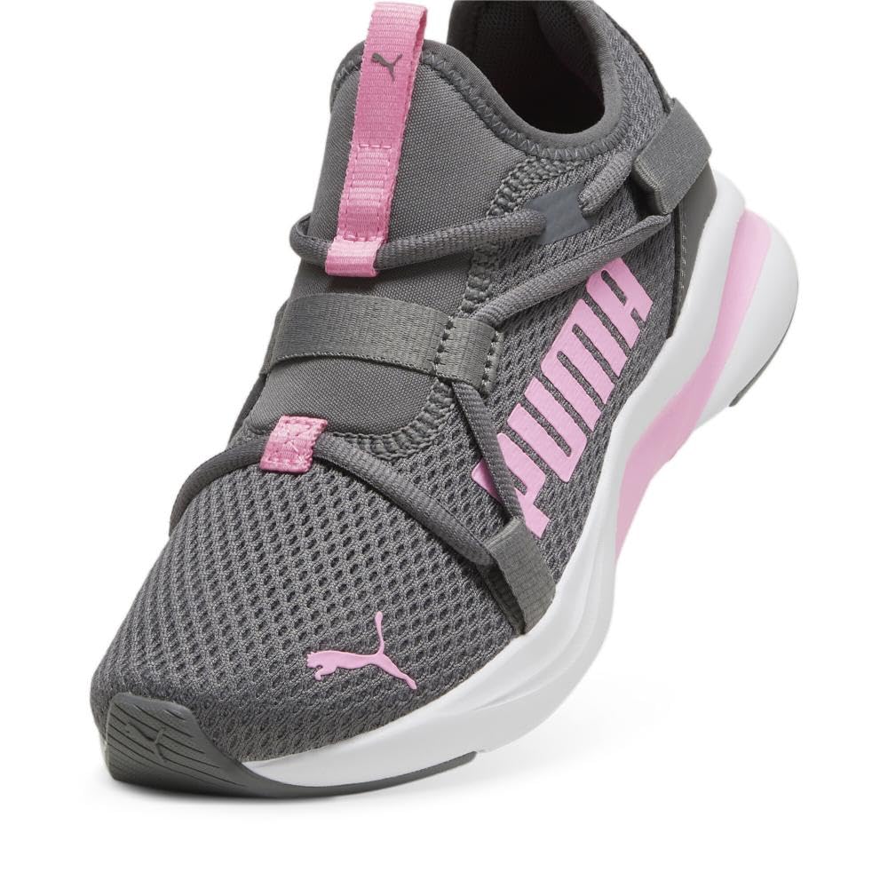 PUMA Rift Slip On Sneaker, Cool Dark Gray-Pink Delight, 7 US Unisex Big Kid