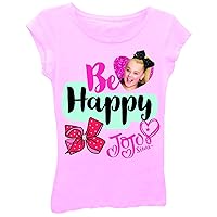 JoJo Siwa Girls' Little Short Sleeve T-Shirt