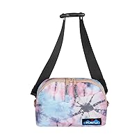 KAVU Half Pint Packable Belt Bag with Adjustable Straps - Spiral Tie Dye