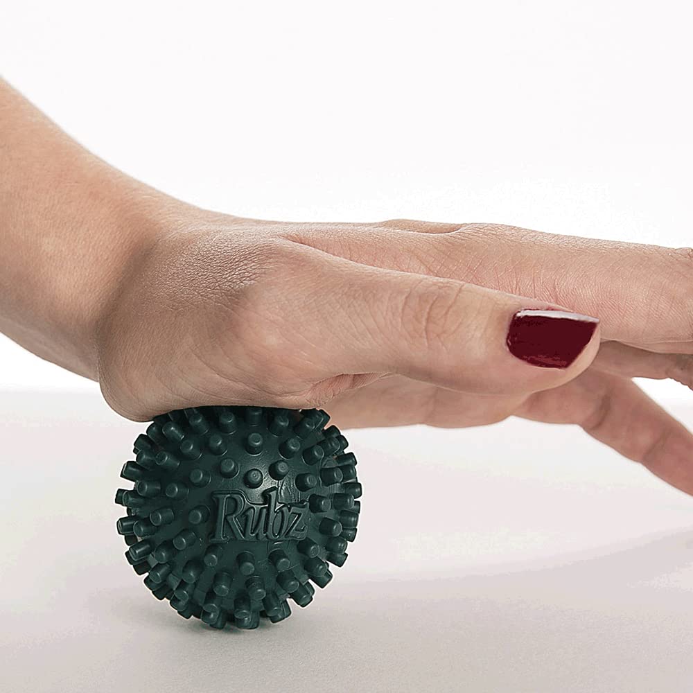 Due North Industrial Rubz Foot, Hand & Back Massage Ball, Relief from Plantar Fasciitis, Green