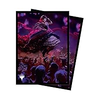 Ultra PRO - Magic: The Gathering Outlaws of Thunder Junction 100ct ChromaFuion Standard Size Card Sleeves Ft. Olivia, Protect & Store Your Gaming Cards, MTG Cards, Matte Finish Card Sleeves