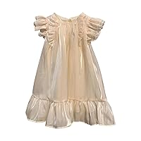 Baby Girl Christmas Dress 18 Months Holiday White Princess Skirt Dress for Girls for Party