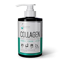 Nuventin Collagen Firming Cream Moisturizer Lotion W/ Aloe Vera & Green Tea. Skin Care Anti-Aging Collagen Face & Body Lotion For Wrinkle Repair, Sagging Skin, & Dry Skin, 15 Fl Oz (Pack of 1)