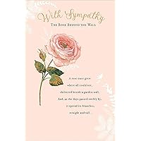 The Rose Beyond The Wall Sympathy Card Gibson