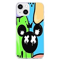 iPhone13 Cartoon Graffiti Art Phone Case Case for iPhone 13 Series, Shockproof Protective Phone Case Slim Thin Fit Cover Compatible with iPhone, iPhone13