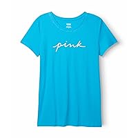 Victoria's Secret Pink Logo Short Sleeve T-Shirt (XS-XXL)