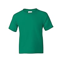 Gildan Youth 5.6 oz. DryBlend/UltraBlend 50/50 T-Shirt>S KELLY GREEN G800B