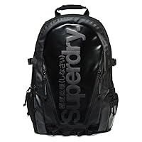 Superdry Men's Mono Tarp Backpack, Black, One Size