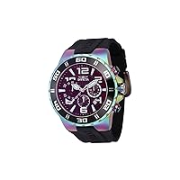 Invicta Men's Pro Diver 48mm Silicone Quartz Watch, Black (Model: 37753)