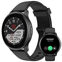 Smartwatch for Men Answer/Make Calls/Quick Text Answer/AI Voice, Smartwatch for Android Phones iPhone Samsung Compatible IP68 Fitness Tracker Heart Rate Blood Oxygen