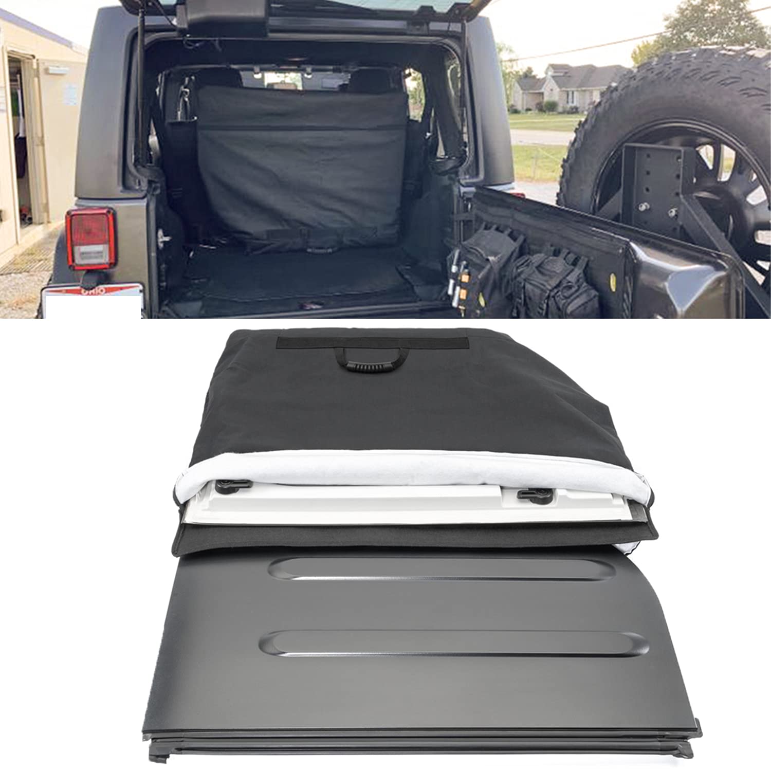 Mua Hard Top Freedom Panels Storage Bag Black Case with Carry Handle for Jeep  Wrangler JK JKU TJ JL JLU Sports Sahara Rubicon Unlimited 2007-2022 2/4  Doors & 2020 2021 Gladiator JT