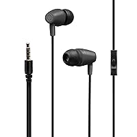 Wicked Audio WI550 Clave Wired Earbuds with Mic Black