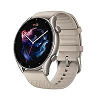 Amazfit GTR 3 Smart Watch for Men, 21-Day Battery Life, Alexa Built-in, 150 Sports Modes & GPS, 1.39”AMOLED Display, SpO2 Heart Rate Tracker, Water Resistant, Fitness Watch for Android iPhone, Grey