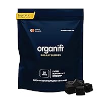 Organifi - Shilajit Gummies - Supports Natural Energy and Strength - Vanilla Cinnamon, 30 Servings
