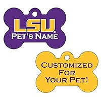 Tigers 2-Sided Pet Id Dog Tag | Officially Licensed | Personalized for Your Pet.