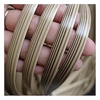 500g Synthetic Rattan Weaving Material, Plastic Wicker Repair Kit PE Rattan Roll for Furniture Repair Woven Handmade Baskets (Width 8.8mm, Thickness 1.2mm)