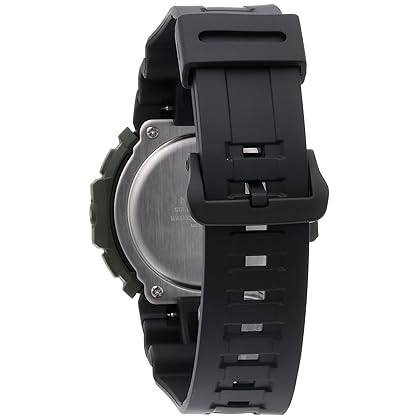 Casio Mud Resistant Stainless Steel Quartz Watch with Resin Strap, Black, 27.6 (Model: TRT-110H-1A2VCF)