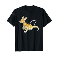 Kangaroo Jump Rope Graphic T-Shirt