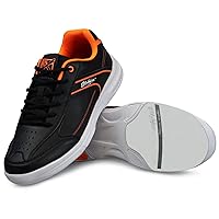 KR Strikeforce Flyer Lite Black/Orange Men's Bowling Shoe