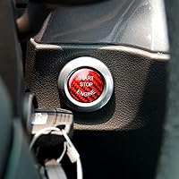 Car Engine Start Stop Button Switch Cover Trim Ignition Key Ring Sticker Fit For BNY 3 Series E90 E91 E92 E93 E60 E83 E84 X5 X6 E70 E71 E72 Red