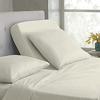 800 Thread Count - 100% Egyptian Cotton, Split Head Flex Sheet Set for Adjustable Bed 30