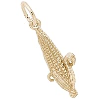 Rembrandt Charms Corn Charm, 10K Yellow Gold