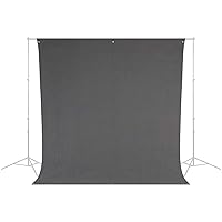 Westcott Wrinkle-Resistant 9' x 10' (2.75 x 3.05m) Backdrop for Photoshoots, Group Portraits, & Photo Booth. Portable and Travel Friendly (Neutral Gray) Westcott Wrinkle-Resistant 9' x 10' (2.75 x 3.05m) Backdrop for Photoshoots, Group Portraits, & Photo Booth. Portable and Travel Friendly (Neutral Gray)