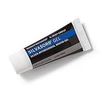 Industries MSC93025EP SilvaSorb Antimicrobial Wound Gel, 0.25 oz Tube (Pack of 25)